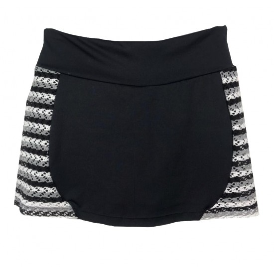 SAIA SHORTS TRINYS CROCHE - PRETO